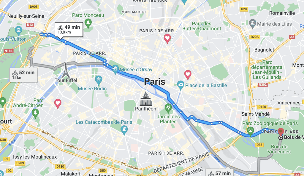 Les pistes cyclables les mieux notées de Paris